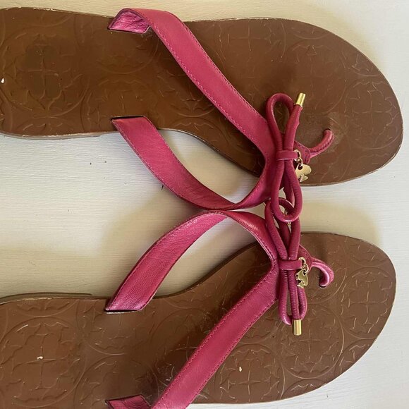 Kate Spade New York Charles flip flops pink size 9 - Picture 1 of 4